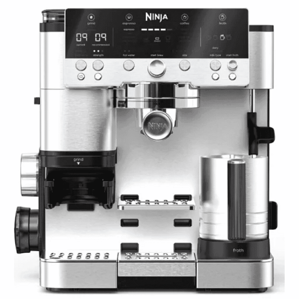 Ninja ES601EU Luxe Café Premier, 1650W, 2L, Coffee Machine, Black/Silver