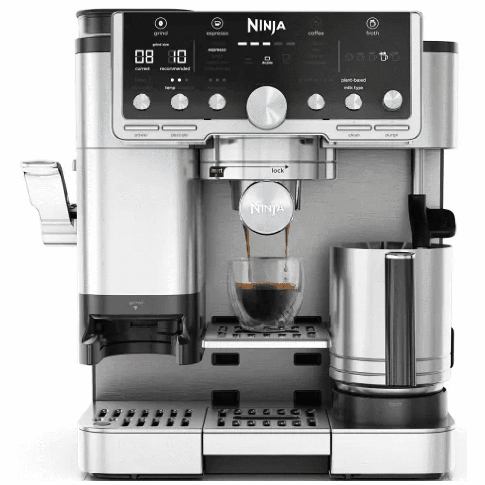 Ninja ES701EU Luxe Café Pro Series, 1650W, 2L, Coffee Machine, Black/Stainless Steel