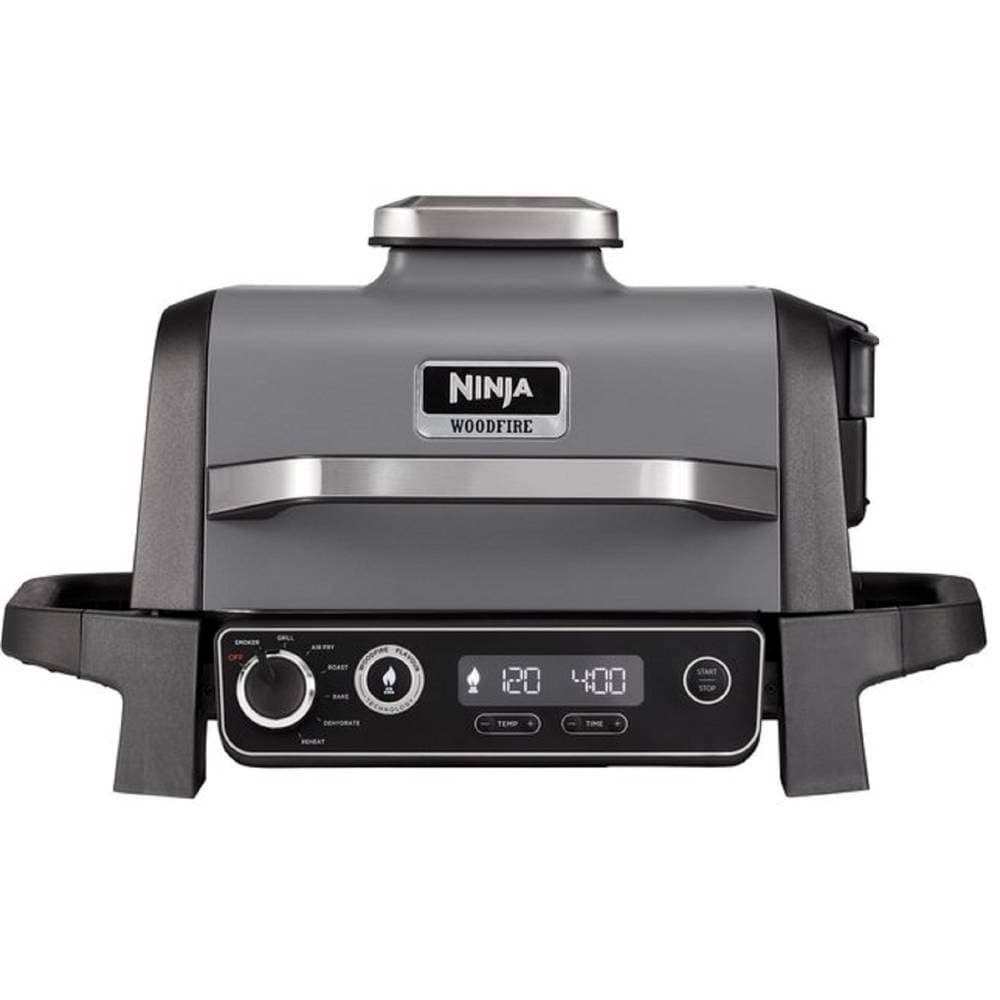 Ninja OG701EU, 2400W, WoodFire Outdoor Grill, Black/Silver