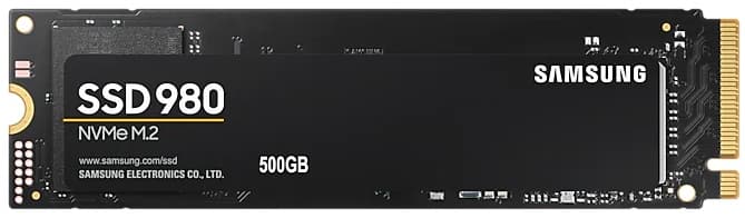 Samsung M.2 SSD 500GB PCIe 3.0 980