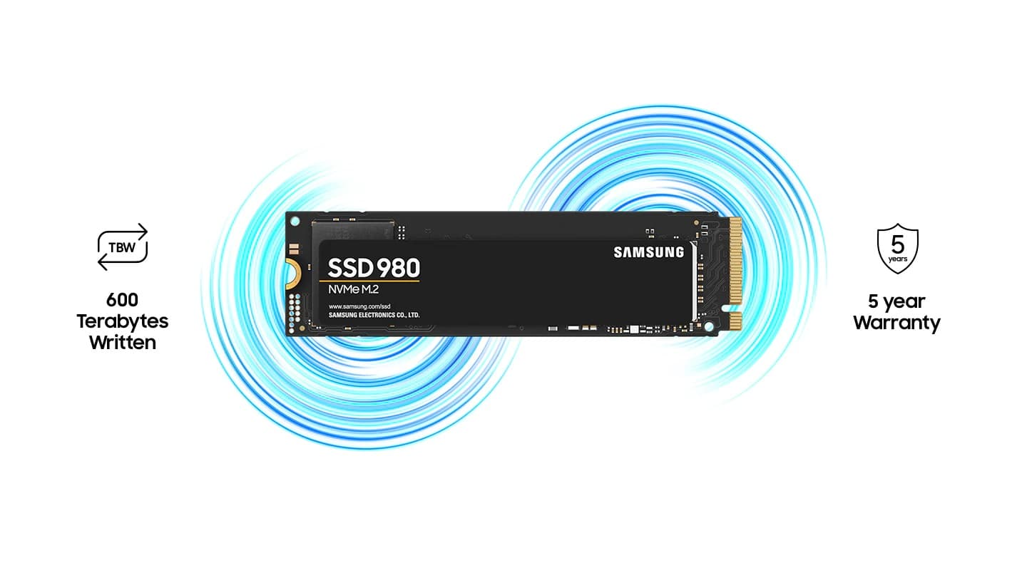 Samsung M.2 SSD 500GB PCIe 3.0 980 5