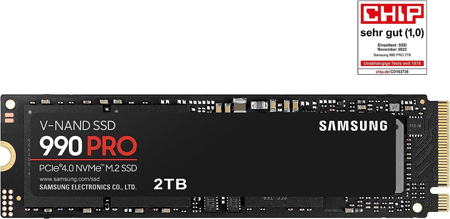 Samsung 990 PRO 2TB NVMe M.2 SSD