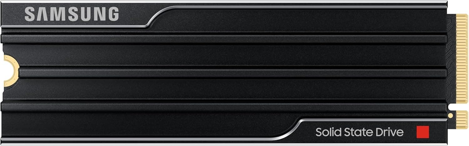 Samsung 9100 PRO 4TB NVMe M.2 PCIe 5.0 Heatsink