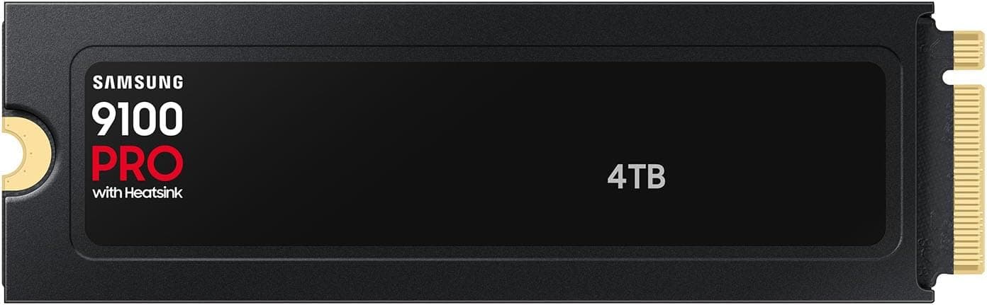 Samsung 9100 PRO 4TB NVMe M.2 PCIe 5.0 Heatsink 2