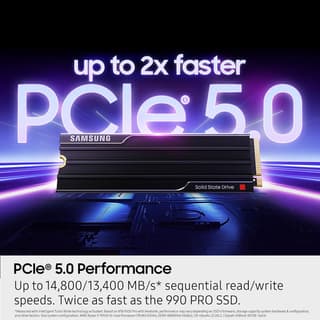Samsung 9100 PRO 4TB NVMe M.2 PCIe 5.0 Heatsink 3