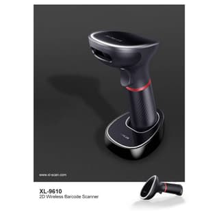 Sunlux XL-9610, 2D, Bluetooth, USB, USB-VCP, Barcode Scanner, Black — 5