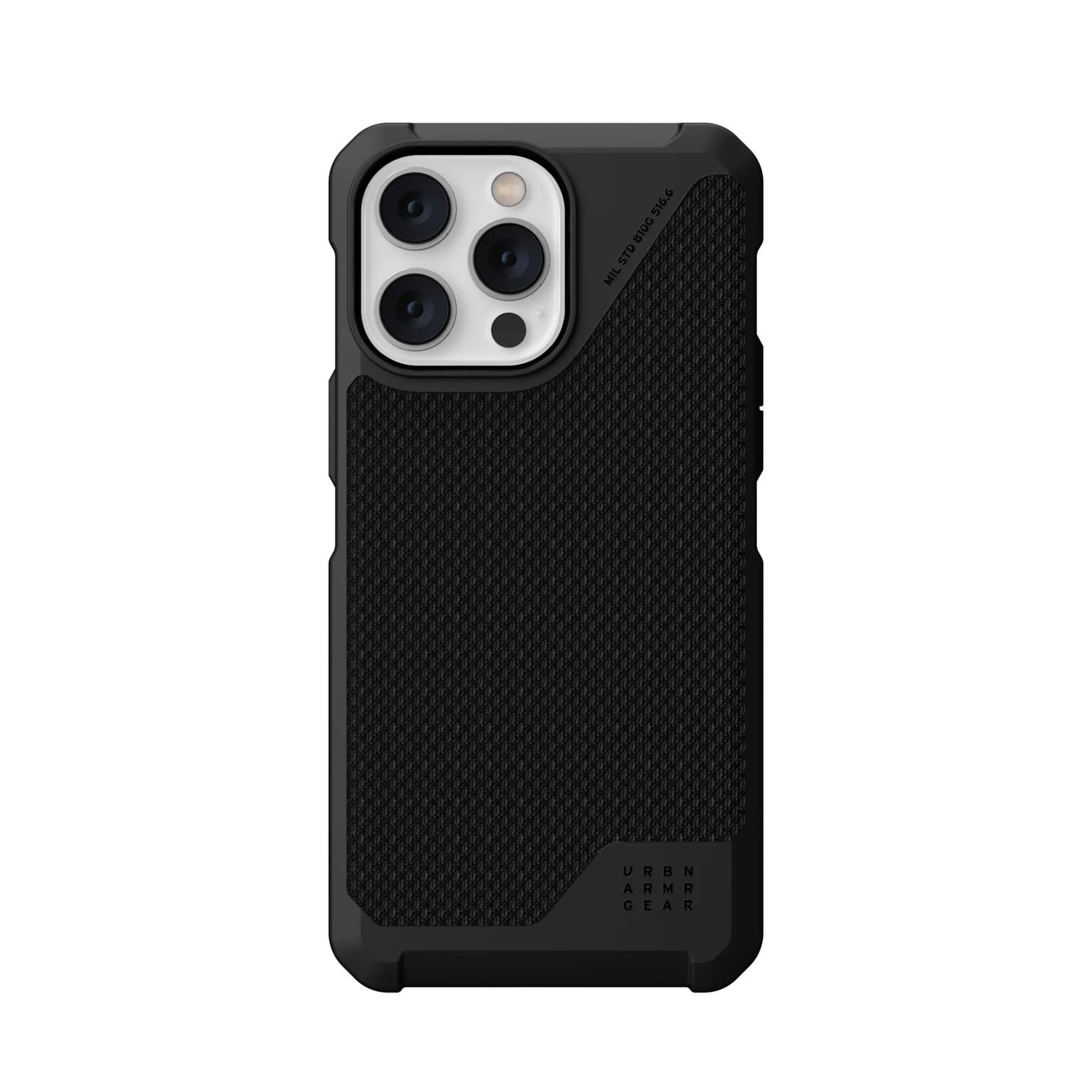 UAG Metropolis LT Magsafe case for iPhone 14 Pro Max, Kevlar Black