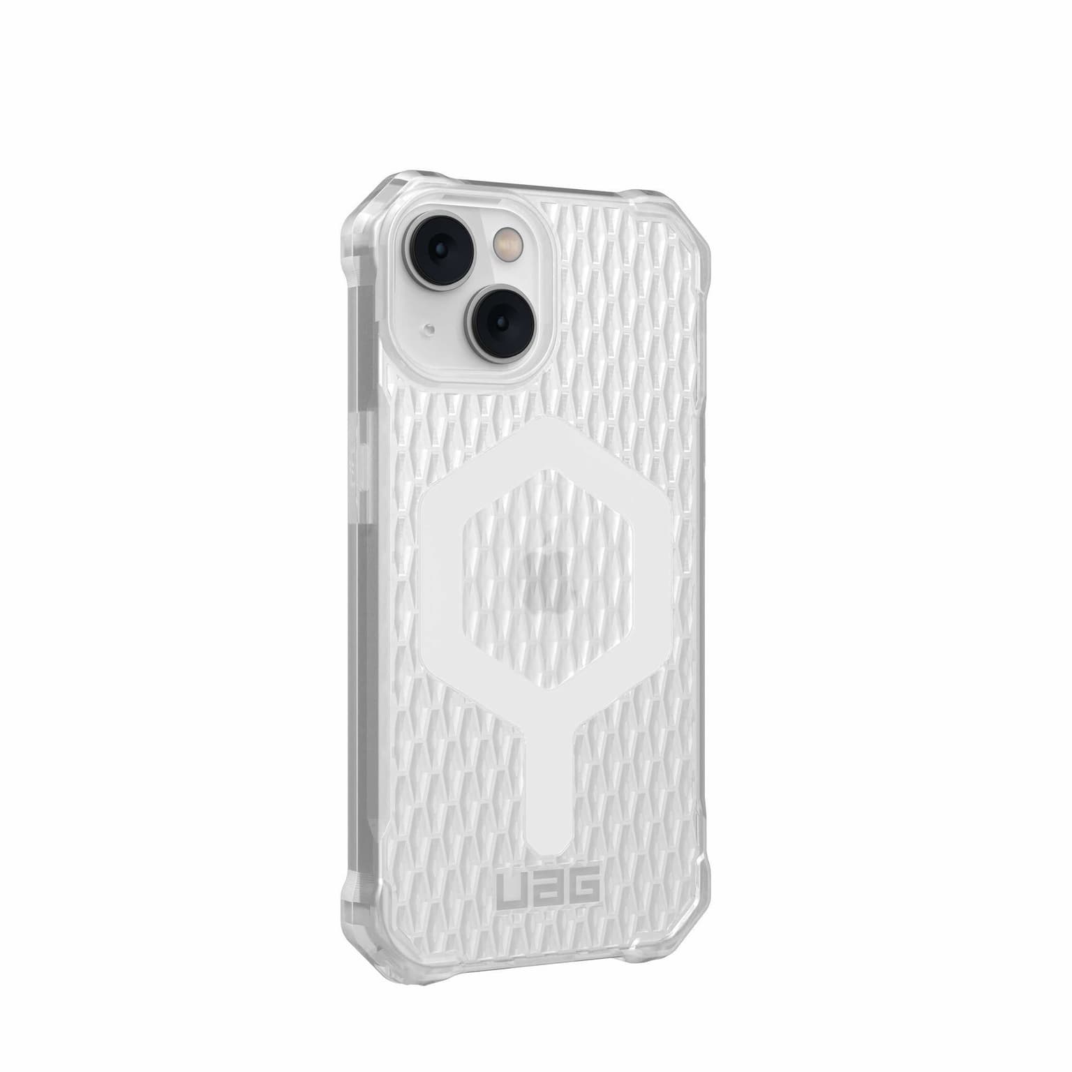 UAG Essential Armor Magsafe case for iPhone 14, Frosted Ice - 2