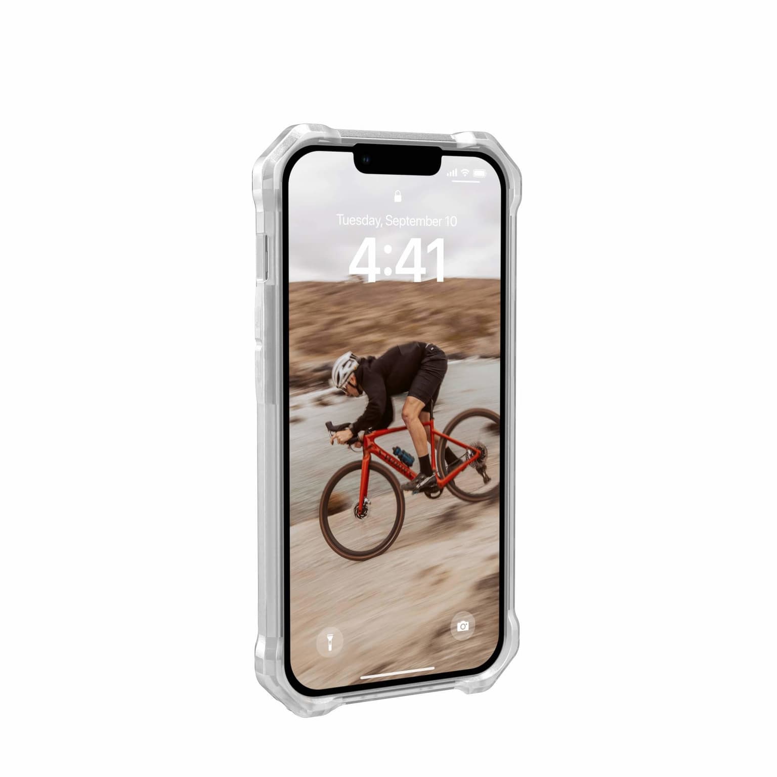 UAG Essential Armor Magsafe case for iPhone 14, Frosted Ice - 3