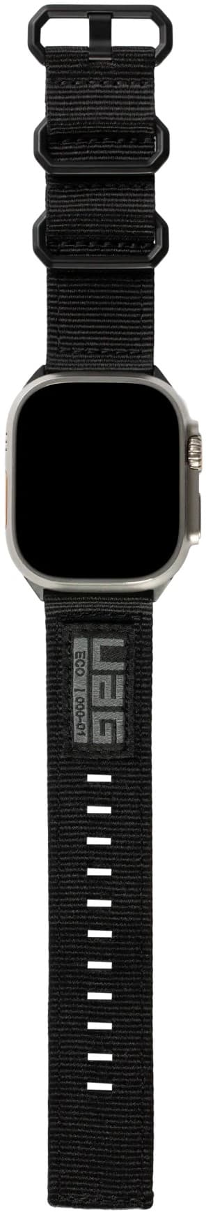 UAG Apple Watch 45 Nato Eco Strap- Graphite - 6