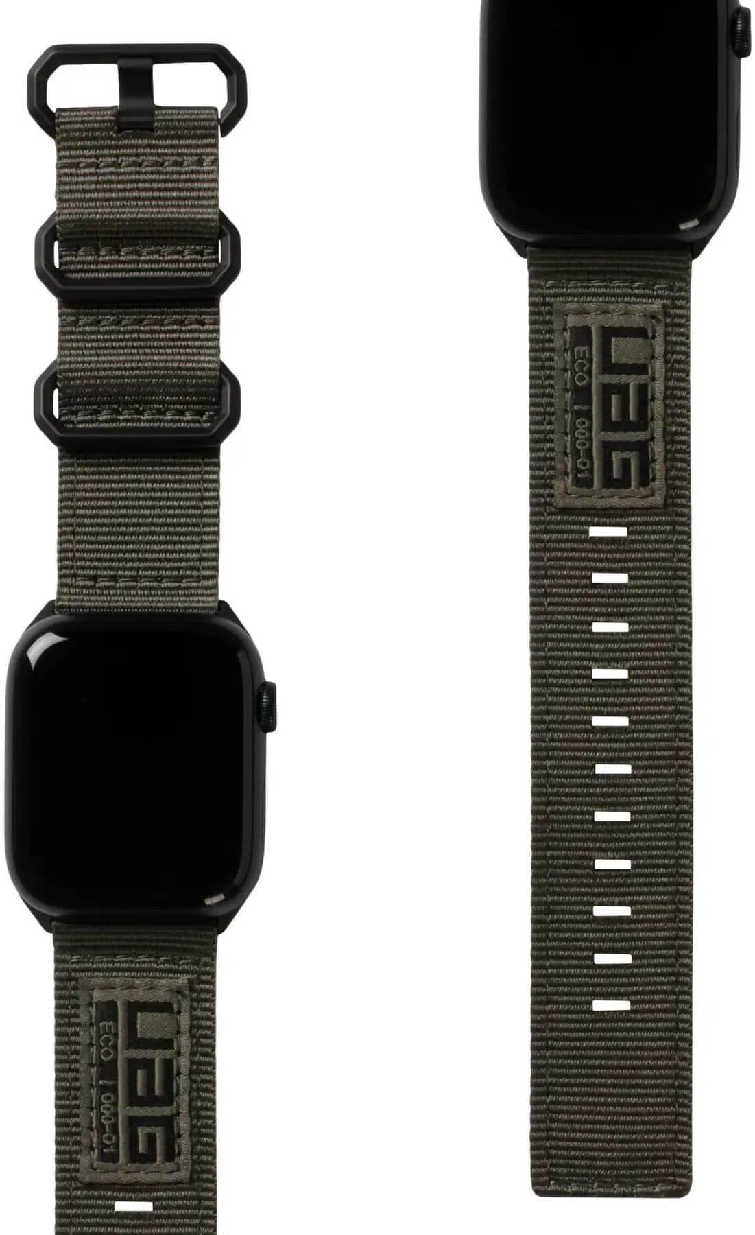 UAG Apple Watch 45 Nato Eco Strap- Foliage Green