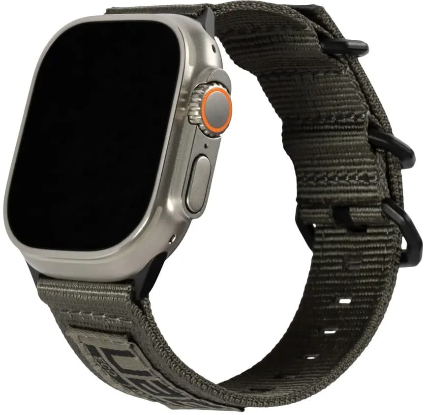 UAG Apple Watch 45 Nato Eco Strap- Foliage Green - 4
