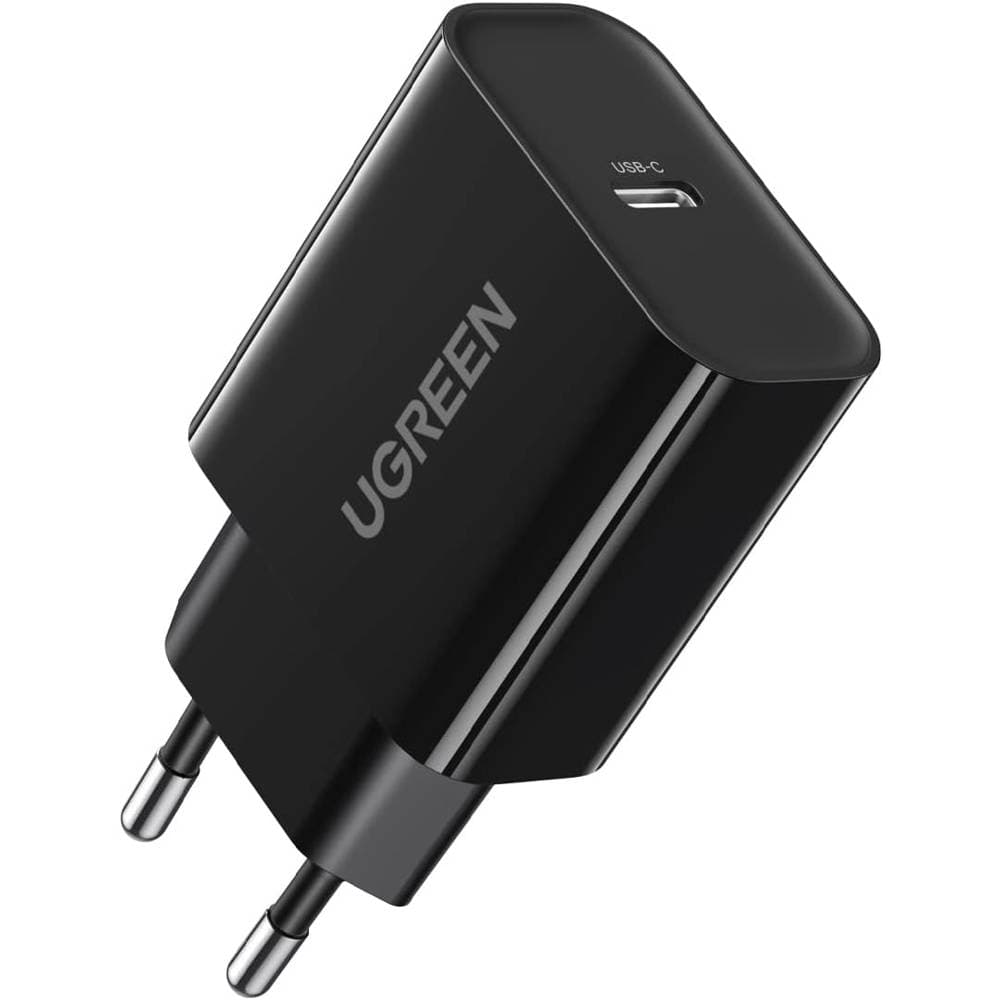 UGREEN CD137, 20W, Type-C, PD 3.0 Fast Charger, Black