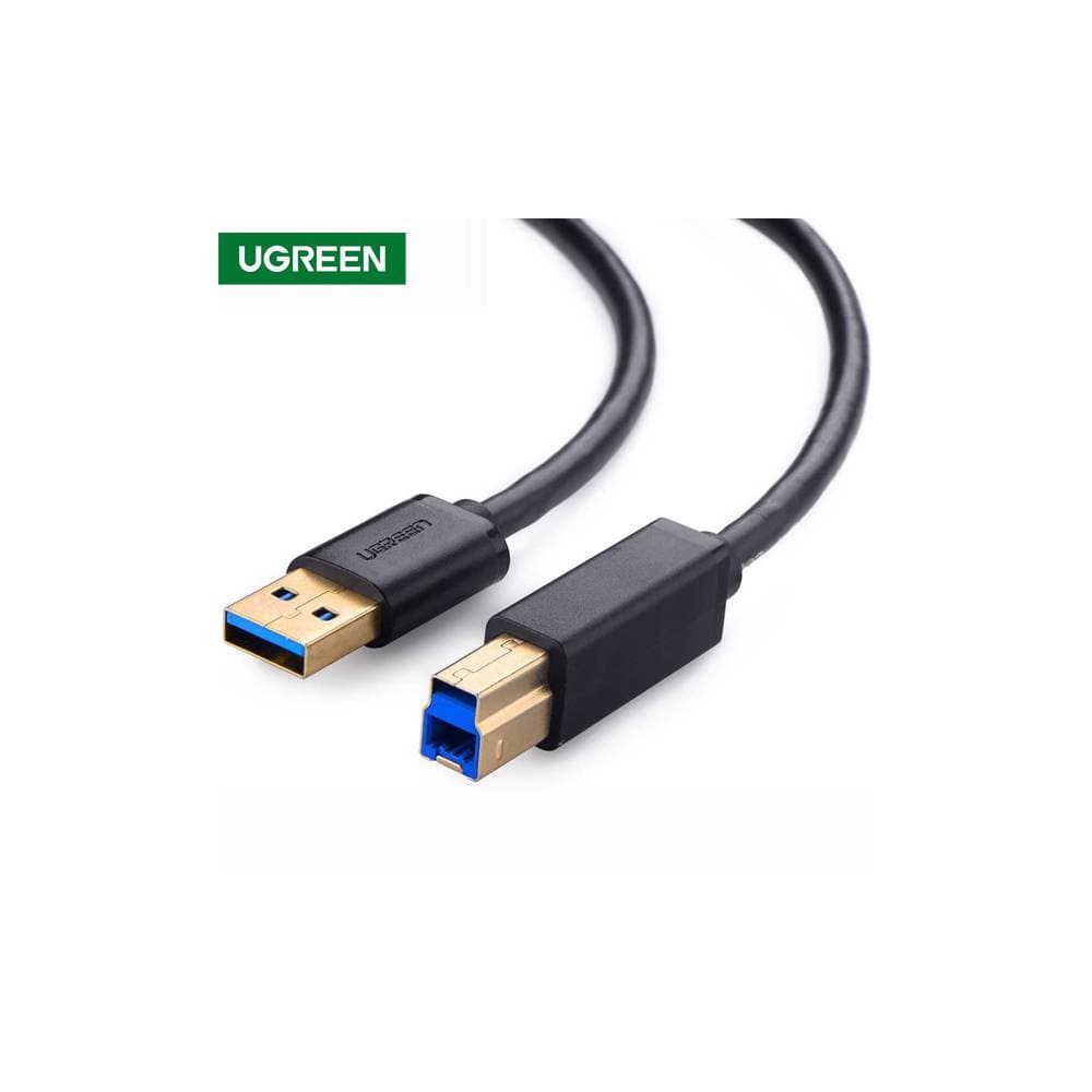 UGREEN US210, Printer Cable, USB-B to USB-A Print Cable, 2m, Black