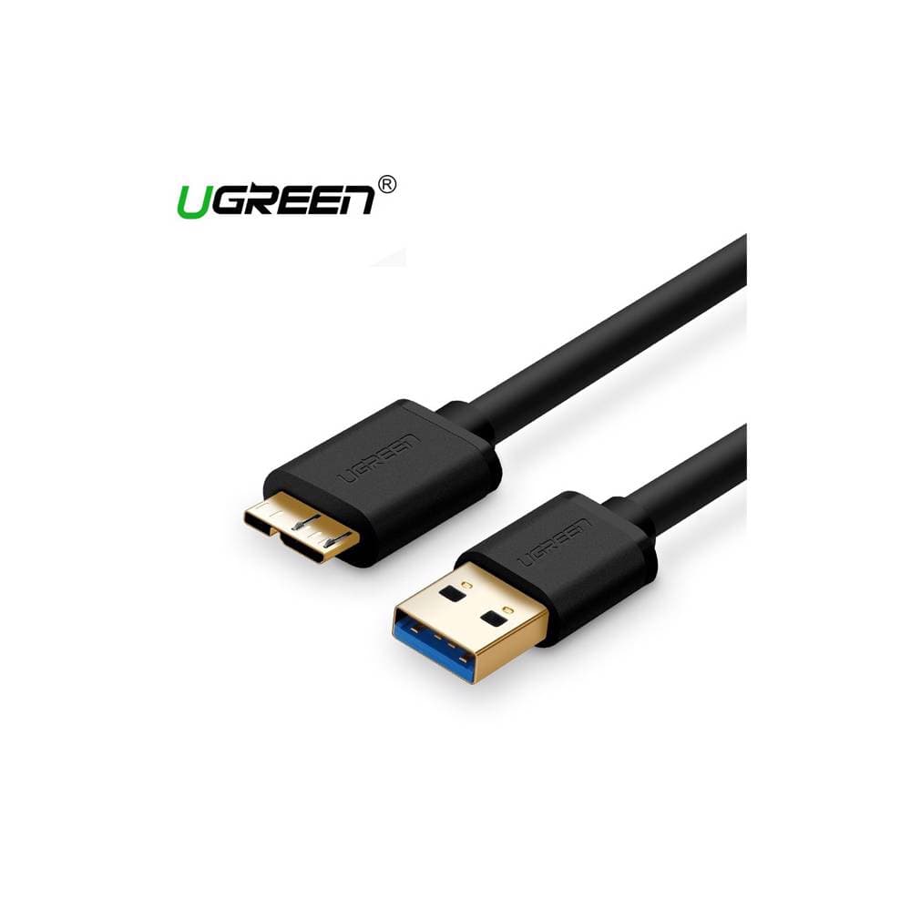 UGREEN US130 USB 3.0 A Male to Micro-B Male USB 3.0 Cable 0.5m (Black)