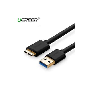 UGREEN US130 USB 3.0 A Male to Micro-B Male USB 3.0 Cable 0.5m (Black)