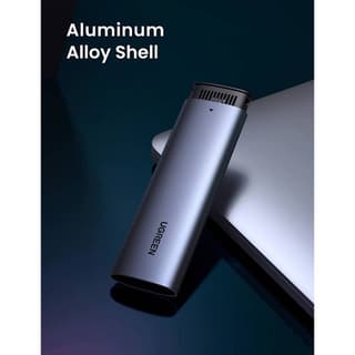 UGREEN M.2 SATA NGFF SSD Enclosure, Aluminum USB 3.1 Gen 2 to B-Key 6Gbps with External UASP Solid State Drive Enclosure — 6