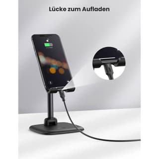 UGREEN LP287, Adjustable Desk Phone Holder, Black — 3