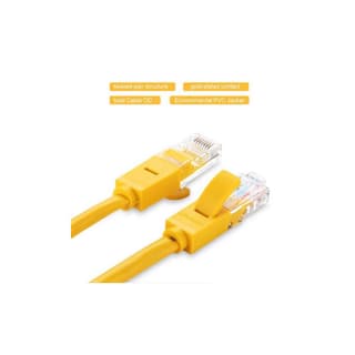UGREEN NW103 Cat5e Patch Cord UTP Lan Cable, 3m, Yellow — 3