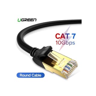 UGREEN NW107 Cat7 Patch Cord STP Ethernet Lan Cable 1m (Black) — 6