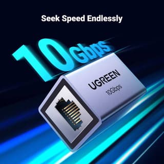 UGREEN NW261, 10Gbps, Ethernet Coupler, Space Gray — 3