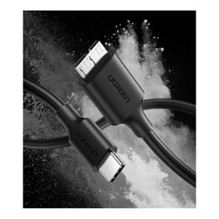 UGREEN US312 Type-C to Micro-B Cable, 1m, Black — 3
