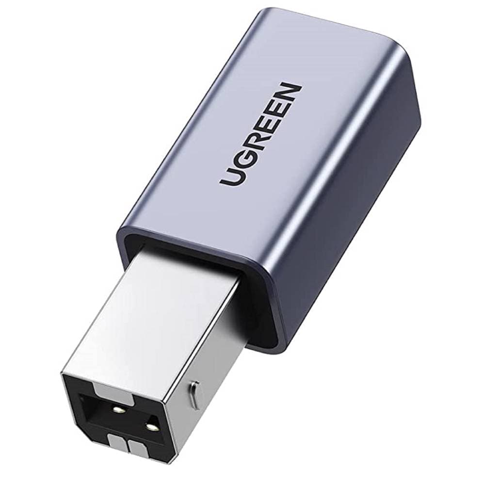UGREEN US382, USB-B To Type-C, Adapter, Grey