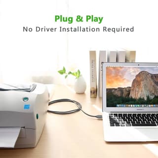 UGREEN US167 USB to DB25 Parallel Printer Cable 2m — 4