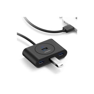 UGREEN CR113 NEW USB 3.0 4 Ports Hub with 2.0 OTG Black 1M — 3