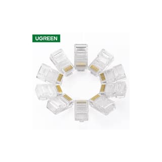 UGREEN NW110 RJ45 Network Connector for UTP Cat5, Cat5e 10pcs