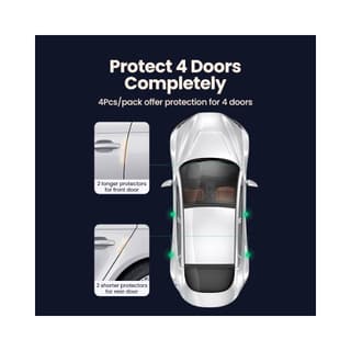 UGREEN LP233 Rubber Strips for Car, 4Pcs, White — 2