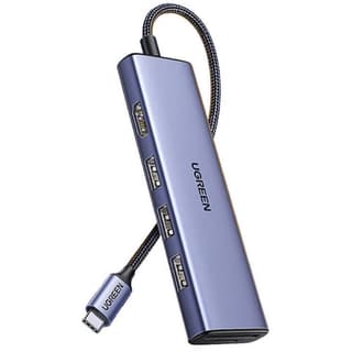 UGREEN CM511, Type-C, USB, HDMI, TF/SD, Hub, Grey