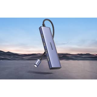 UGREEN CM511, Type-C, USB, HDMI, TF/SD, Hub, Grey — 4