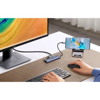 UGREEN CM511, Type-C, USB, HDMI, TF/SD, Hub, Grey — 6