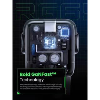 UGREEN CD361 Nexode Uno RobotGaN, 65W, USB, Type-C, Black/Grey — 6