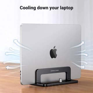 UGREEN LP258, Vertical Laptop Stand, Space Saver — 2