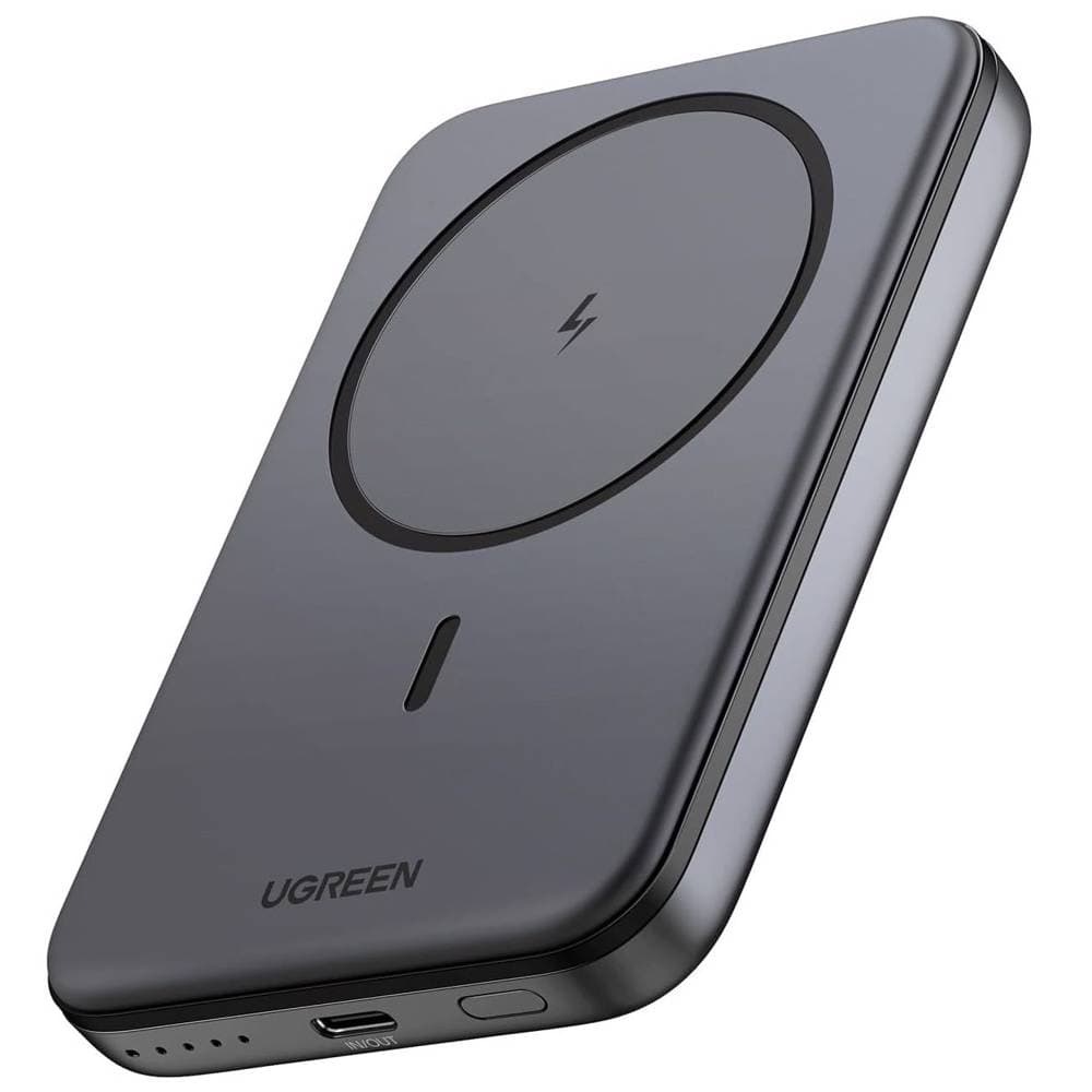 UGREEN PB561, 10000mAh 15W, Type-C, Magnetic Power Bank, Grey