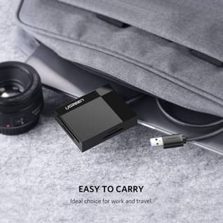UGREEN CR125, USB 3.0 All In One Card Reader, 0.5m, Black — 5