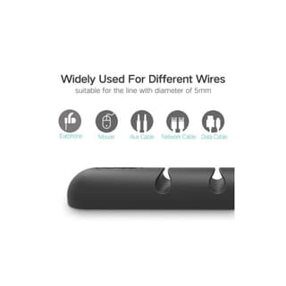 UGREEN LP114, Cable Organizer, 2Pcs, Black — 3