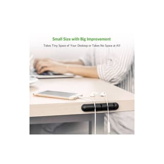 UGREEN LP114, Cable Organizer, 2Pcs, Black — 5