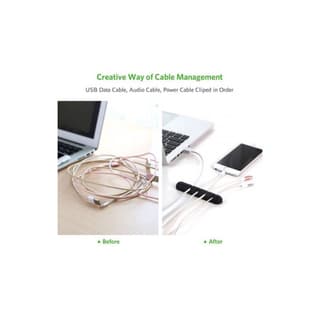 UGREEN LP114, Cable Organizer, 2Pcs, Black — 6
