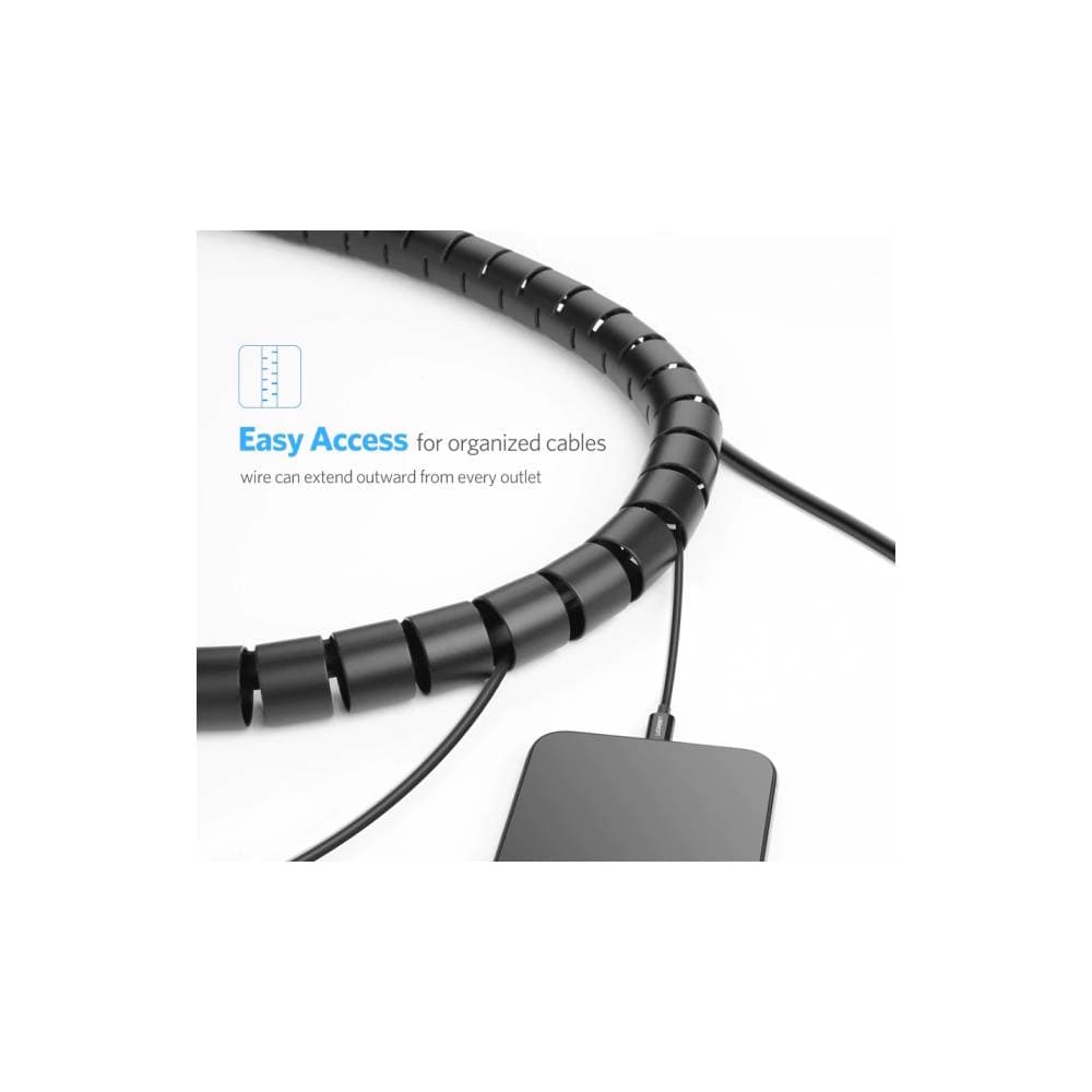 UGREEN LP121 Cable Organizer, 3m, Black