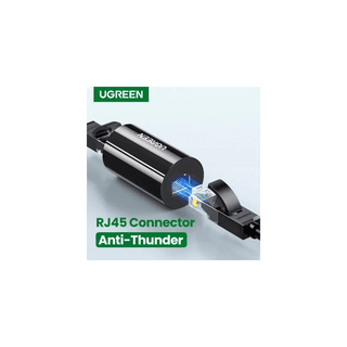 UGREEN NW116, Anti Thunder Rj45 Ethernet Connector, Black — 5