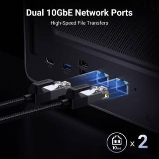 UGREEN NASync DXP8800 Plus, Intel i5 1235U, 8GB, Diskless, RJ45, USB, Type-C, HDMI, Space Gray — 6