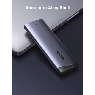 UGREEN CM767, M.2 NVMe SSD Enclosure, Grey — 3