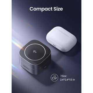 UGREEN W702 MagFlow Qi2, 25W, Magnetic Foldable Charging Station, Dark Gray — 3