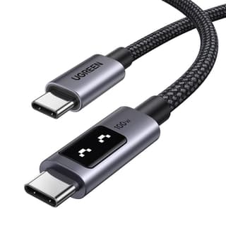 UGREEN Uno L509, 100W, Type-C to Type-C, 2M, Black/Grey