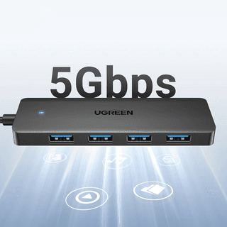 UGREEN CM219, USB, HUB, Black — 6
