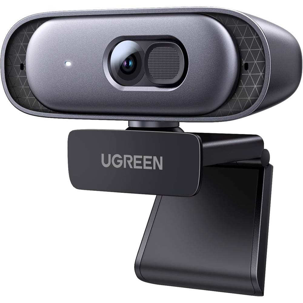 UGREEN CM778, 2K, Built-in Microphone, Webcam, Black