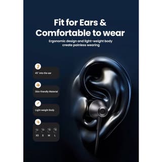 UGREEN EP105, In-Ear Headphones, Wired, Type-C, Black — 3